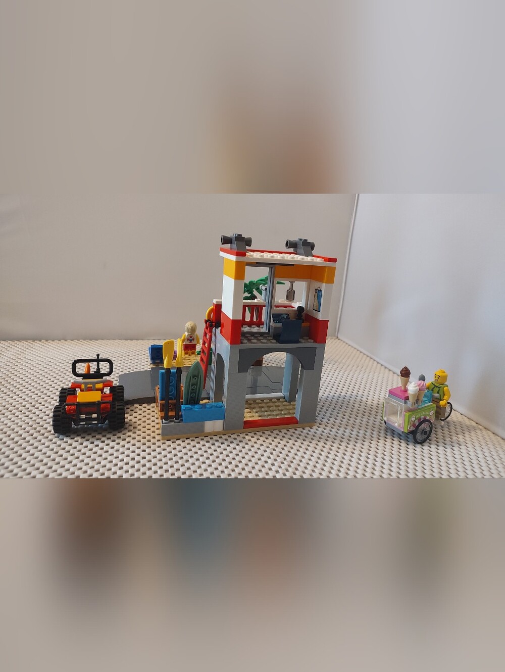 LEGO City Beach Lifeguard Station 60328 Building Toy Set No Complete As Shown - Picture 5 of 6
